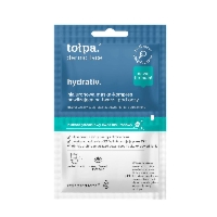 tołpa. hydrativ. hialuronowa maska-kompres nawilżająca na twarz i pod oczy, 2x6 ml