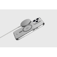 Etui Moshi iGlaze do iPhone 14 Plus MagSafe Bezbarwne Premium Luna Silver