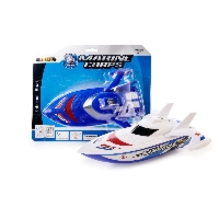 Artyk Łódka Motorówka Zygzak na Baterie – 21 cm, 2 kolory, 3+