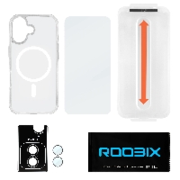 Zestaw Roobix 3w1 Combo do iPhone 17 (etui MagSafe + szkło + ochrona obiektywu)