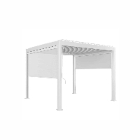 Roleta do zadaszeń tarasowych PERARA 300cm ZUMM biała aluminium