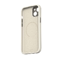 Etui Moshi Napa do iPhone 15 Plus MagSafe Skórzane Premium Eggnog White