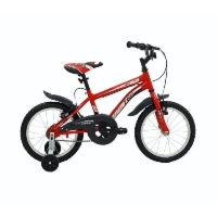 Rower dziecięcy 16" TOPVELO TEC ARES rama 10" czerwony