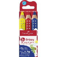 KREDKI GRIPPY FABER-CASTELL, 3 KOLORY
