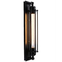 Nemo Wall - kinkiet industrialny loft czarny 45cm