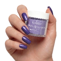 Puder do manicure tytanowego Kabos MDS 027 Purple Shimmer 20 g