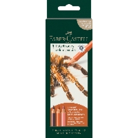 KREDKI POLYCHROMOS FABER-CASTELL, ZESTAW TESTOWY SPIDER, 3 KOLORY