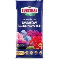 Podłoże Osmocote do kwiatów balkonowych – zawiera torf wysoki i niski, keramzyt, krzemionkę, nawóz – 20 l Substral