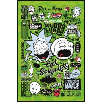 Rick and Morty Powiedzonka - plakat