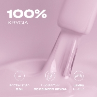 Lakier hybrydowy Kabos Gelike 023 Silky Mauve 8 ml