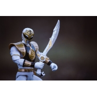 Power Rangers White Ver4 - plakat Wymiar do wyboru: 30x20 cm
