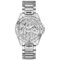 Damski Zegarek Guess Queen GW0464L1 – Złoto i Blask Kryształków