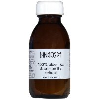 Wyciąg z aloesu, lnu i rumianku 100 ml (surowiec kosmetyczny) BINGOSPA