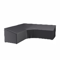 Pokrowiec ogrodowy w kształcie "L" 7956 270x270x90cm 7956 AeroCover szary