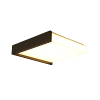Quero 40 - panel LED - plafon 40cm czarny