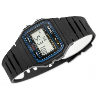 ZEGAREK MĘSKI CASIO F-91W-1YER (zd086a) - KLASYKA + BOX