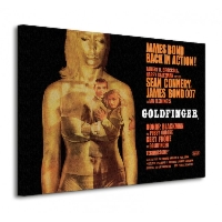James Bond (Goldfinger - Projection) - Obraz na płótnie