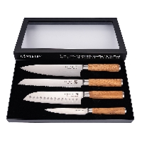 Zestaw 4 Noży KOHERSEN Essence OLIVE WOOD