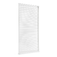 Panel żaluzjowy do pergoli OCEAN biały 113x6 z aluminium Bizzotto