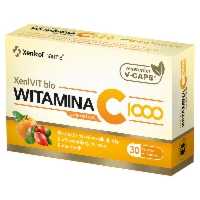 Xenico Pharma XeniVIT bio Witamina C 1000 – wspiera układ odpornościowy – 30 kapsułek