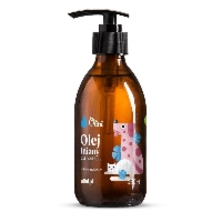 Olej lniany dla psa i kota Olini z dozownikiem 250 ml