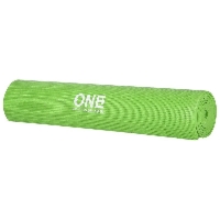 Mata do ćwiczeń fitness, jogi HMS ONE YM02 173x61cm zielona