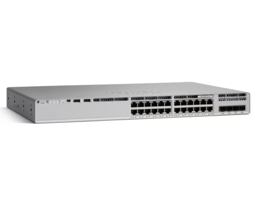 C9200-24P-A, Cisco Catalyst C9200L Managed L3 Gigabit Ethernet (10/100/1000) Power over Ethernet (PoE) Grijs