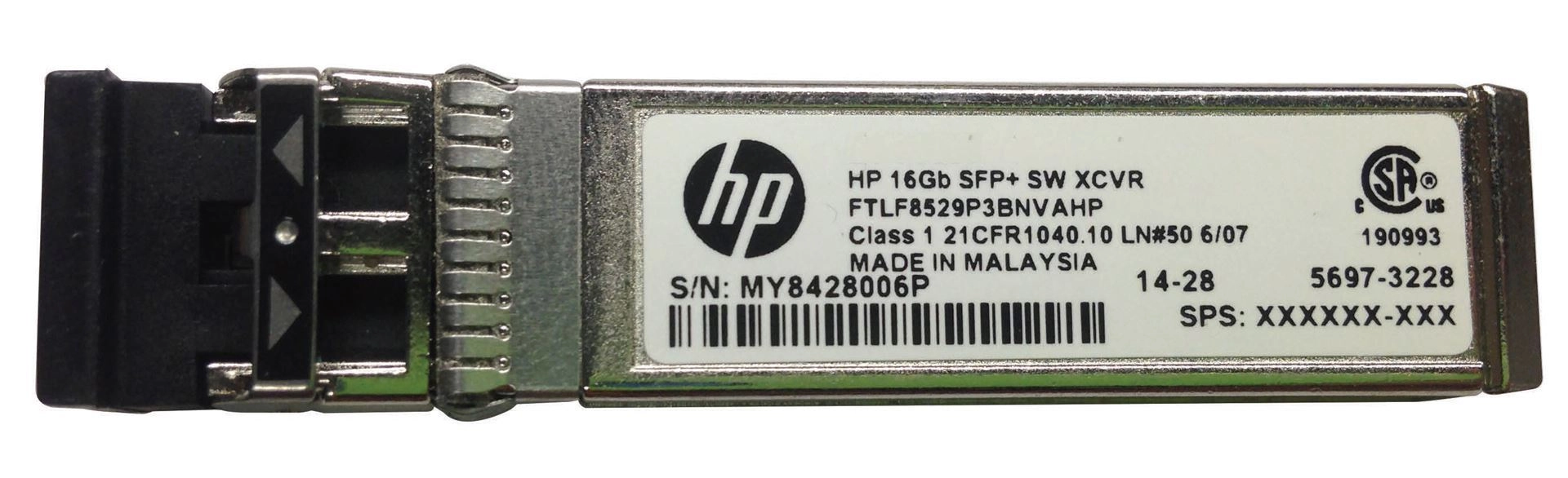 HPE 16Gb SFP+ Short Wave Transceiver 1 Pack