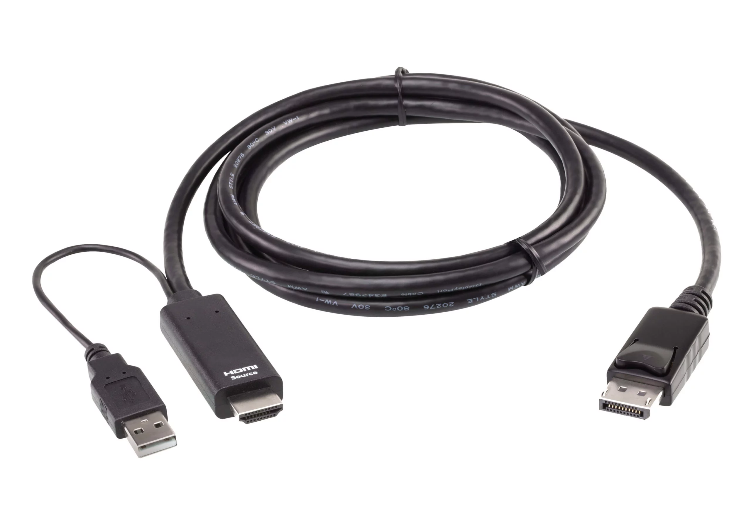 ATEN True 4K 1.8M HDMI naar DisplayPort-kabel