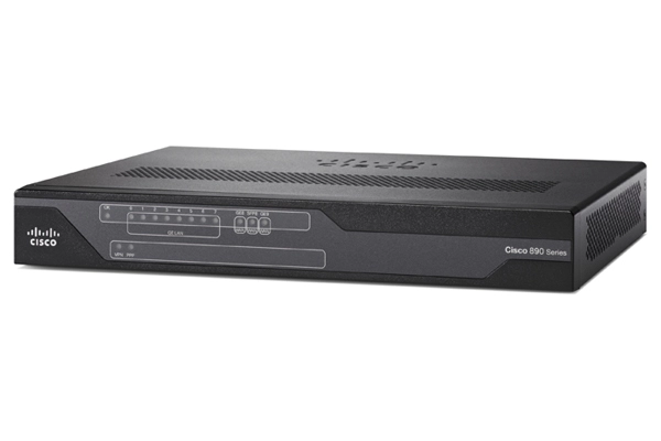 C897VA-M-K9, Cisco C897VA-M-K9 bedrade router Gigabit Ethernet Zwart