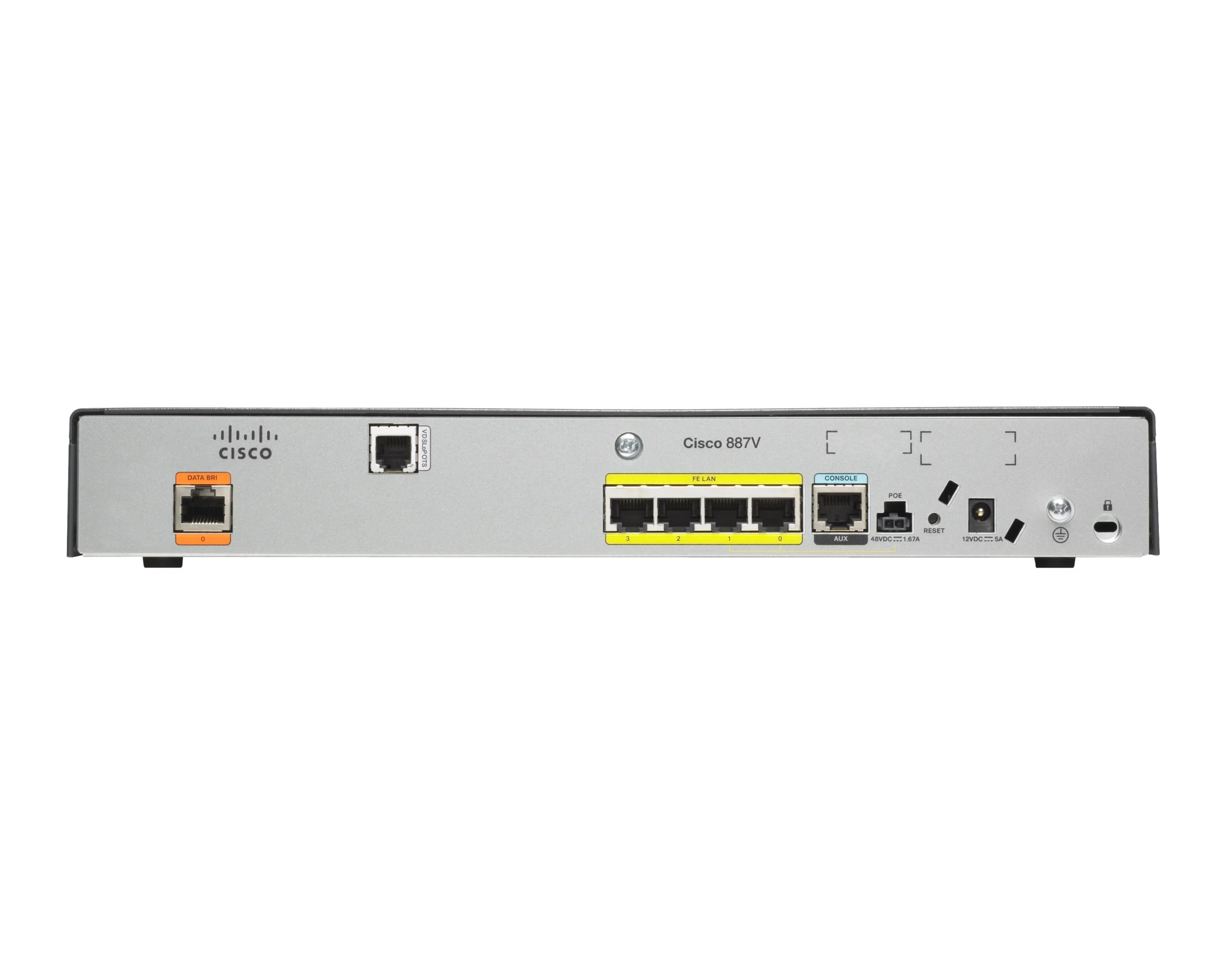 Cisco 888 bedrade router Fast Ethernet Zwart - Afbeelding 3