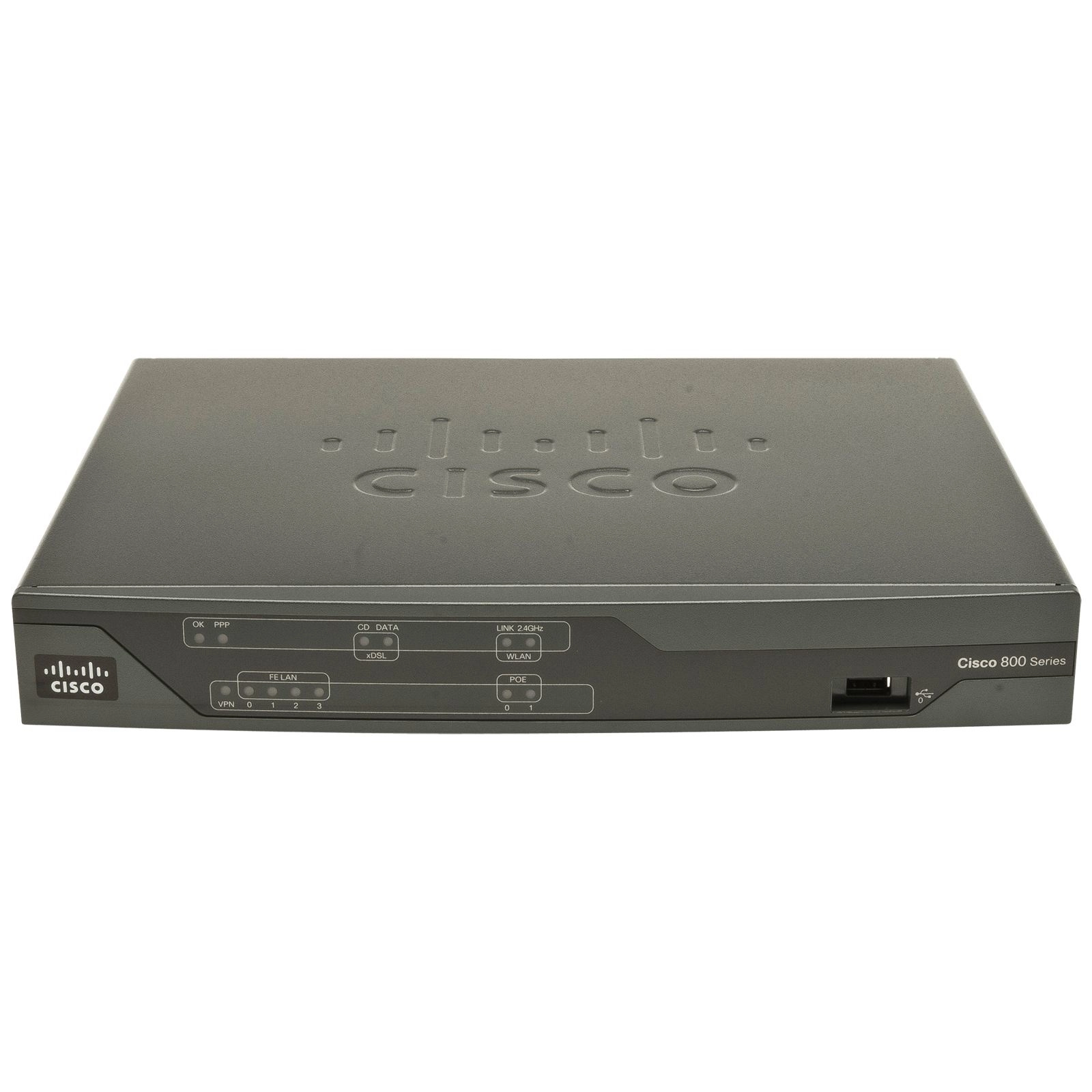 Cisco 888 bedrade router Fast Ethernet Zwart - Afbeelding 2