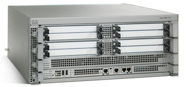 Cisco ASR 1004 bedrade router Grijs