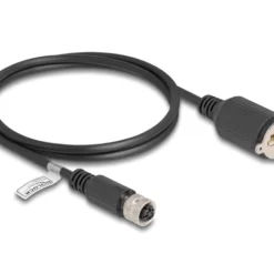 DeLOCK 80452 netwerkkabel Zwart 1 m Cat5e F/UTP (FTP)