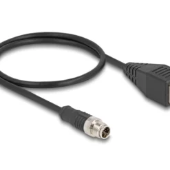 DeLOCK 60623 netwerkkabel Zwart 0,5 m Cat5e S/FTP (S-STP)