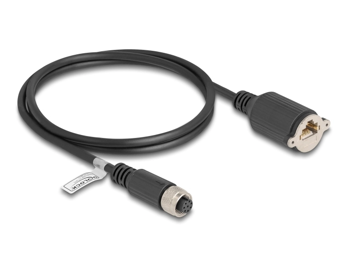 DeLOCK 80433 netwerkkabel Zwart 1 m Cat5e F/UTP (FTP)