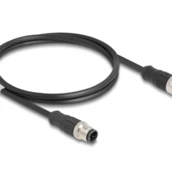 DeLOCK 80844 netwerkkabel Zwart 1 m Cat5e S/FTP (S-STP)