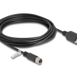 DeLOCK 80455 netwerkkabel Zwart 5 m Cat5e F/UTP (FTP)