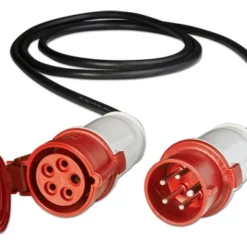 APC IEC309/IEC309 6m Zwart
