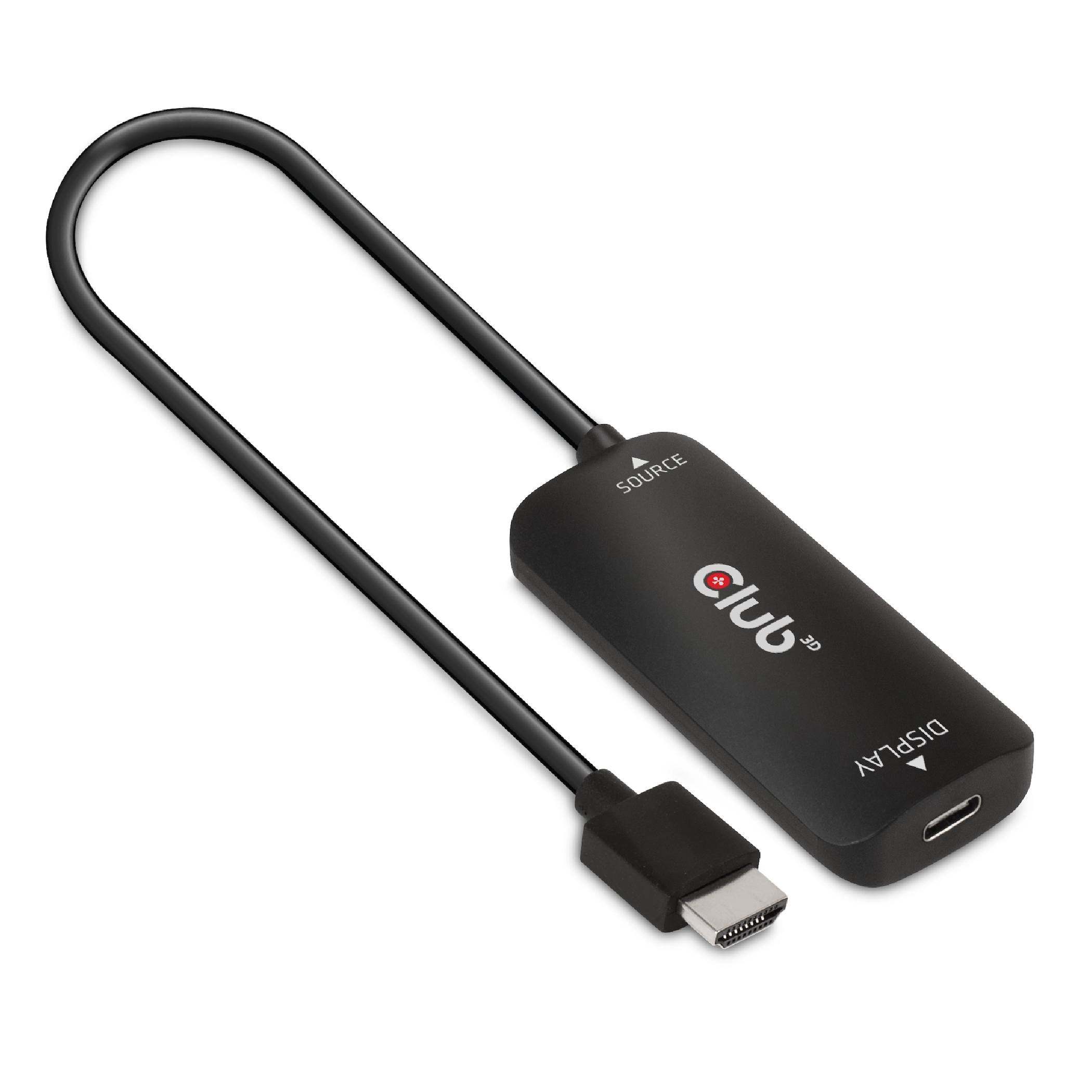 CLUB3D HDMI + Micro USB to USB Type-C 4K120Hz or 8K30Hz M/F Active Adapter - Afbeelding 2