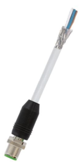 Zebra CABLE ETHERNET 3M A-CODED MALE - Kabel - Netwerk