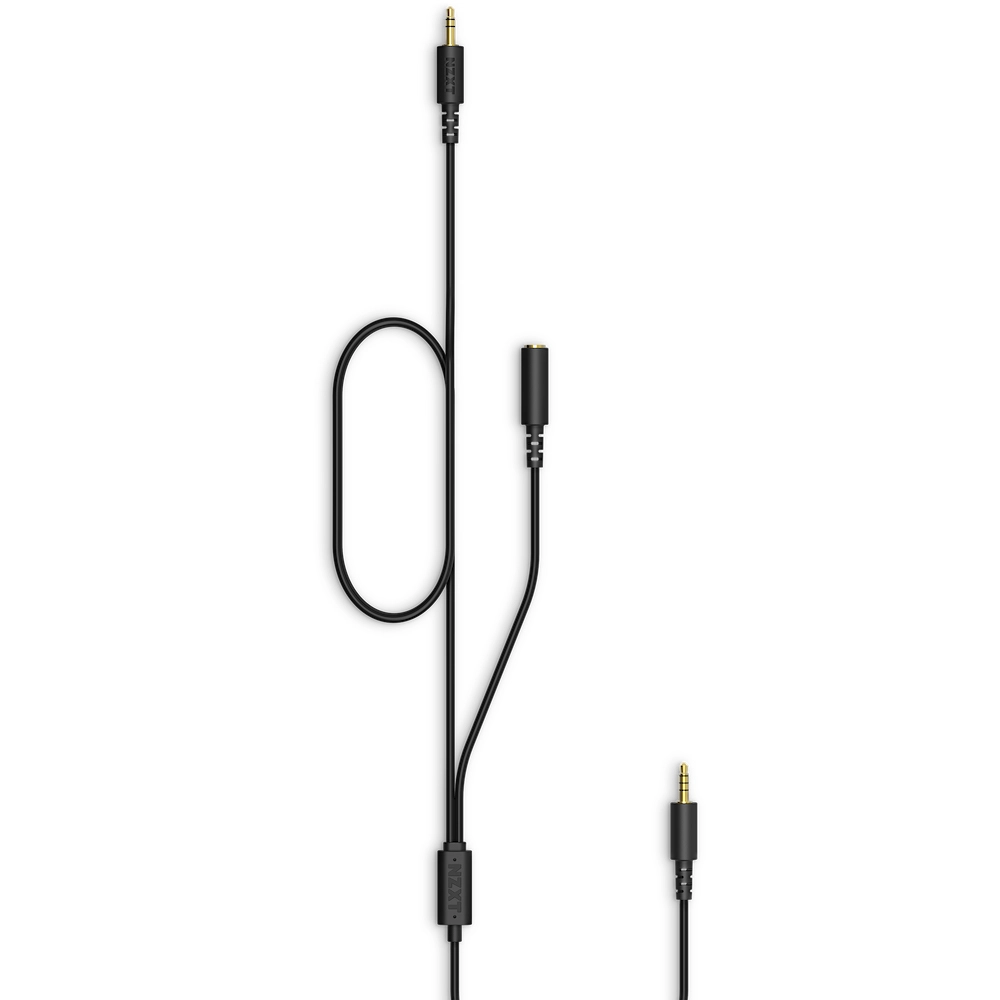 NZXT ST-ACCC1-WW audio kabel 2 m 2 x 3.5mm 3.5mm TRRS Zwart - Afbeelding 3