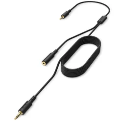 NZXT ST-ACCC1-WW audio kabel 2 m 2 x 3.5mm 3.5mm TRRS Zwart