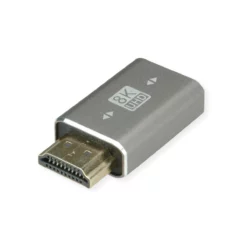 ROLINE 12.03.3250 tussenstuk voor kabels HDMI Type A Zilver