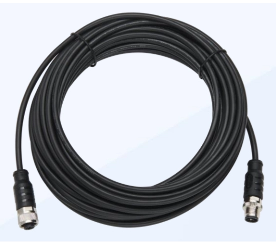 Zebra CBL-PWRD100-M12M12 electriciteitssnoer Zwart 10 m M12