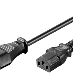 Microconnect PE100450 electriciteitssnoer Zwart 5 m C13 stekker