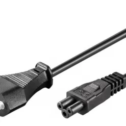 Microconnect PE100830 electriciteitssnoer Zwart 3 m Netstekker type L C5 stekker