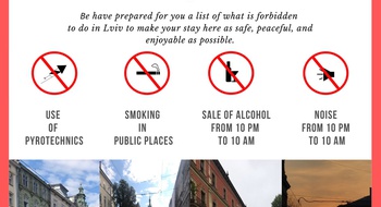 
                        Behavior rules and restrictions that exist in Lviv