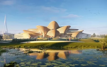 Zaha Hadid Architects Daşkənddə yeni mərkəz dizayn edir