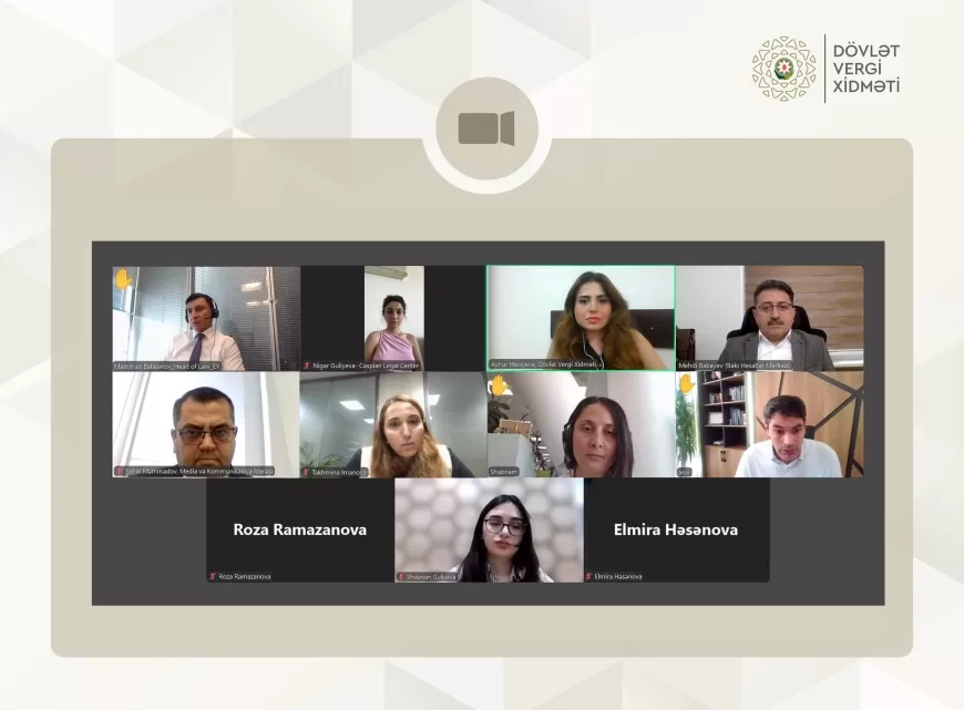 Hüquq və konsaltinq şirkətləri ilə onlayn görüş keçirilib - Press Reliz
